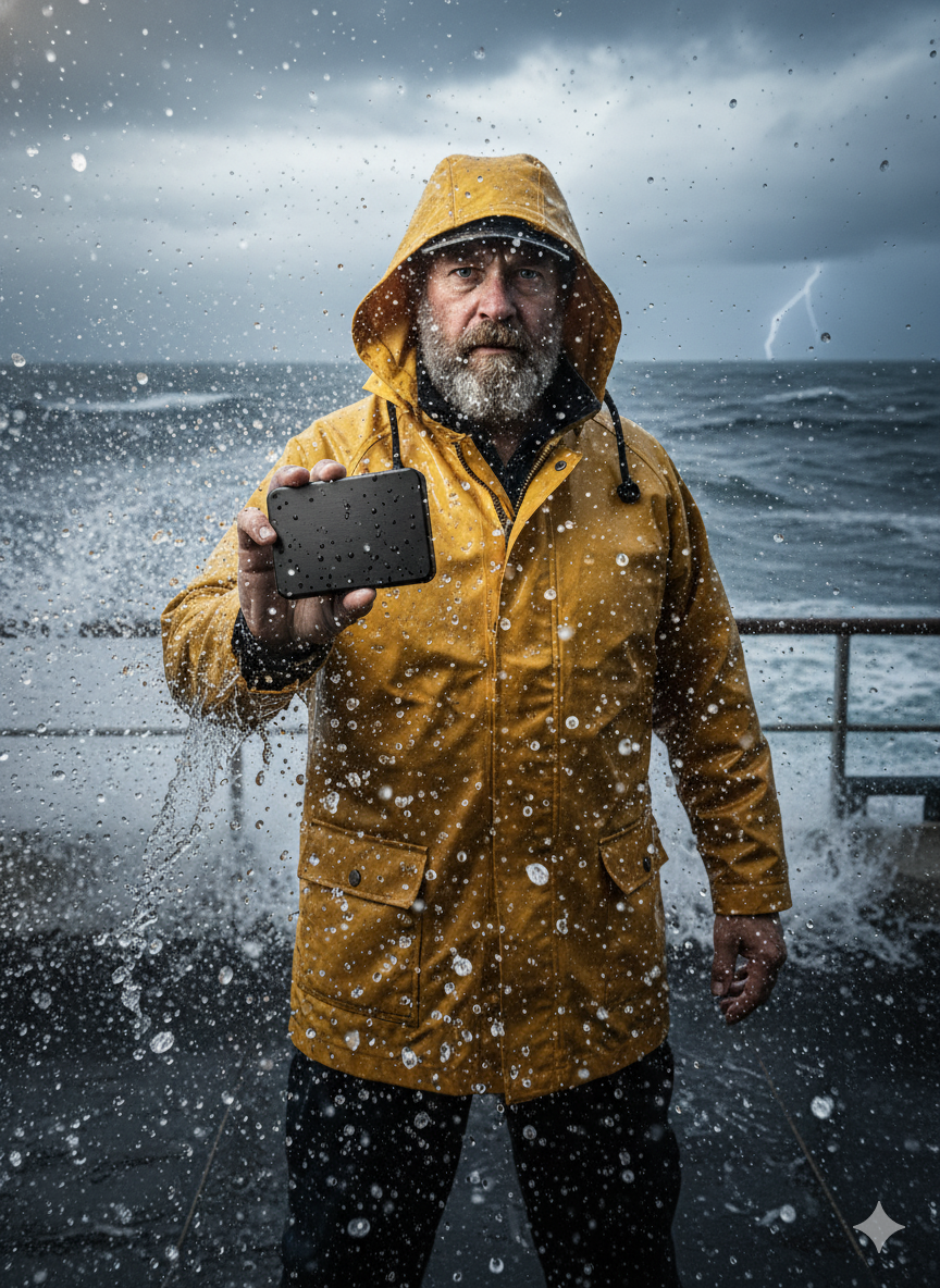 Vault Carry in stormy conditions